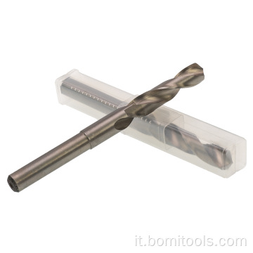 HSS Twist Drill Factory personalizzato con gambo ridotto